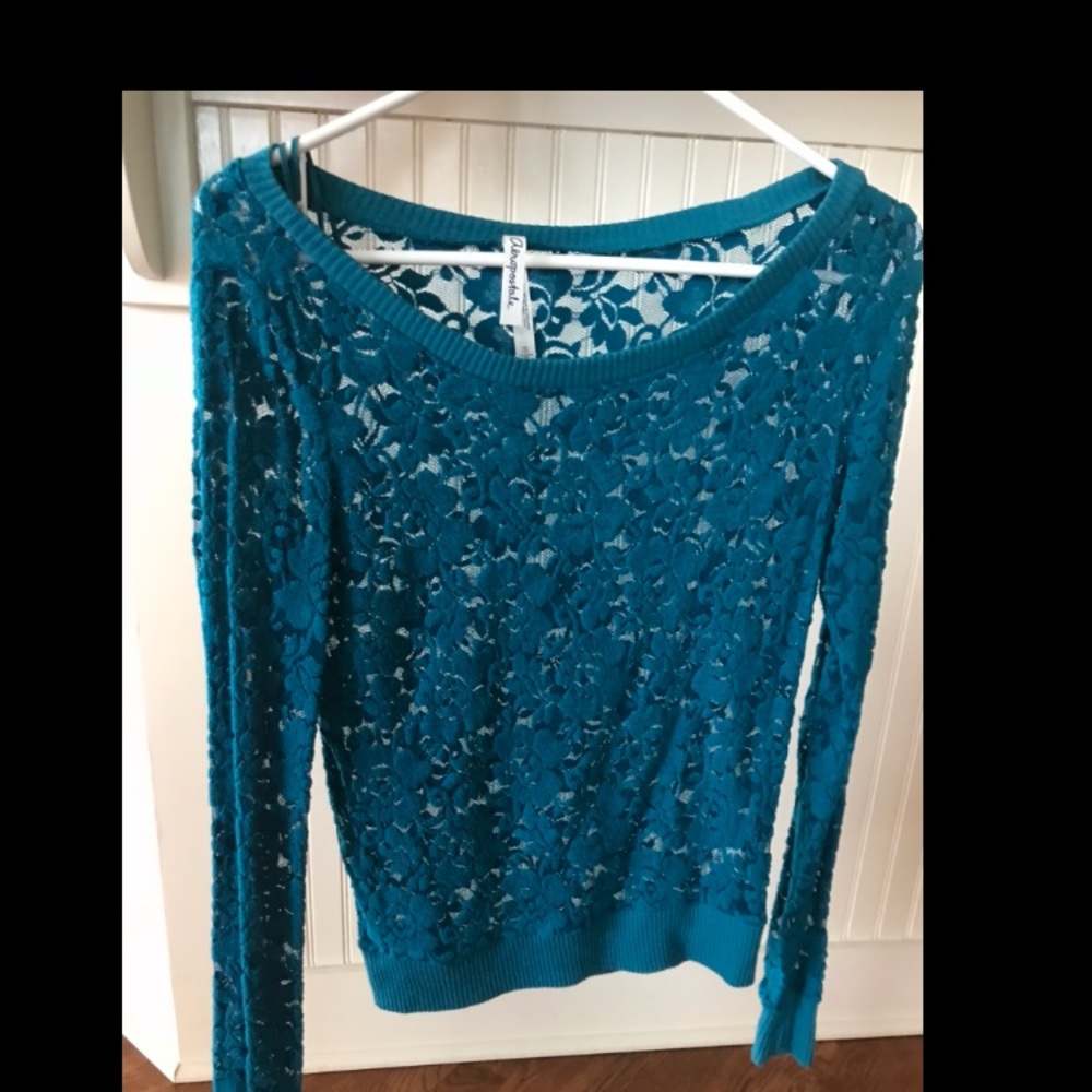 Teal Sweater